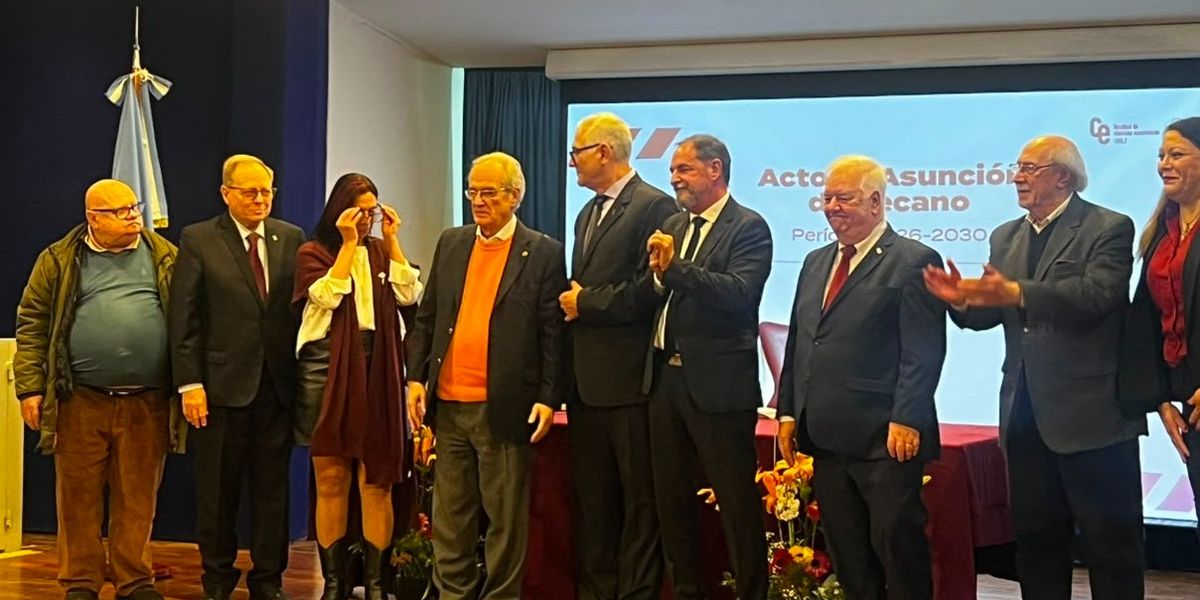 Gabriel Franchignoni asumió su cuarto período en Ciencias Económicas de la Universidad de Lomas de Zamora.&nbsp;