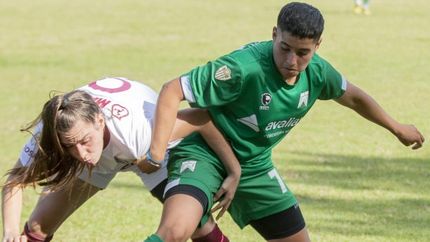 Sobre el final, las Granates se quedaron con la victoria.