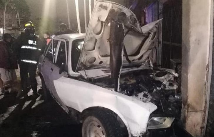 El conductor fue trasladado al Hospital Gandulfo.