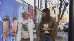 Paula Chaves y la mamá de Enzo Fernández.&nbsp;