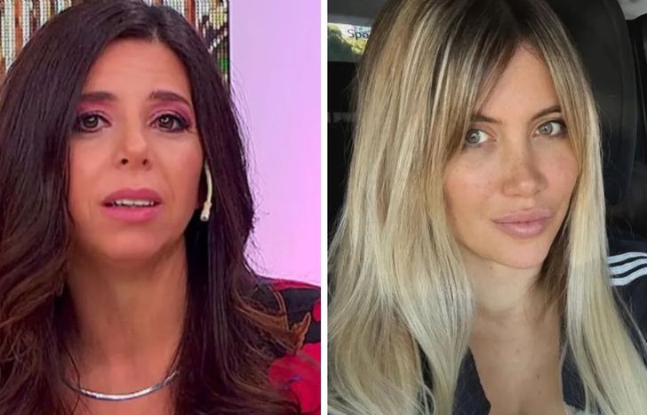 Pochi y Wanda Nara distanciadas.&nbsp;