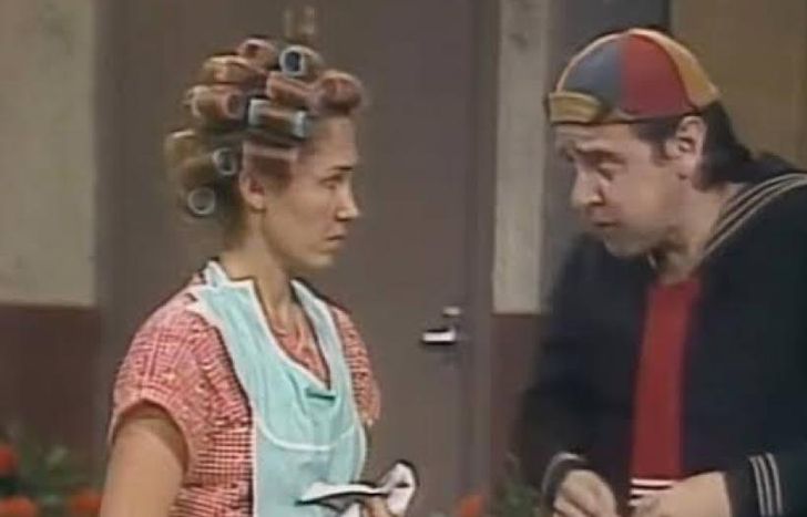Doña Florinda y Quico.