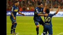 Bebelo Reynoso destrabó el partido y encaminó a Boca a la goleada en Tucumán.
