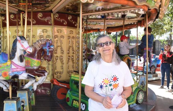 La calesita, un símbolo de los barrios.