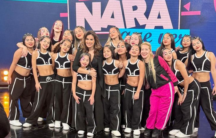 El equipo que viajó hasta Colegiales para mostrar su talento.