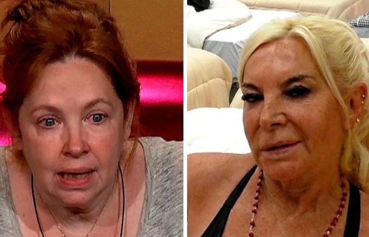 Andrea del Boca contra Yanina Latorre en Gran Hermano Generación Dorada.&nbsp;