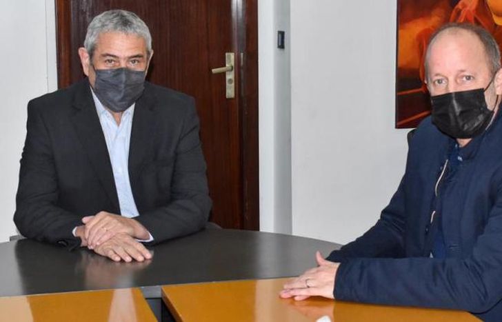 Insaurralde se reunió con Ferraresi.