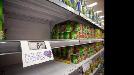 faltan productos de precios cuidados en las gondolas