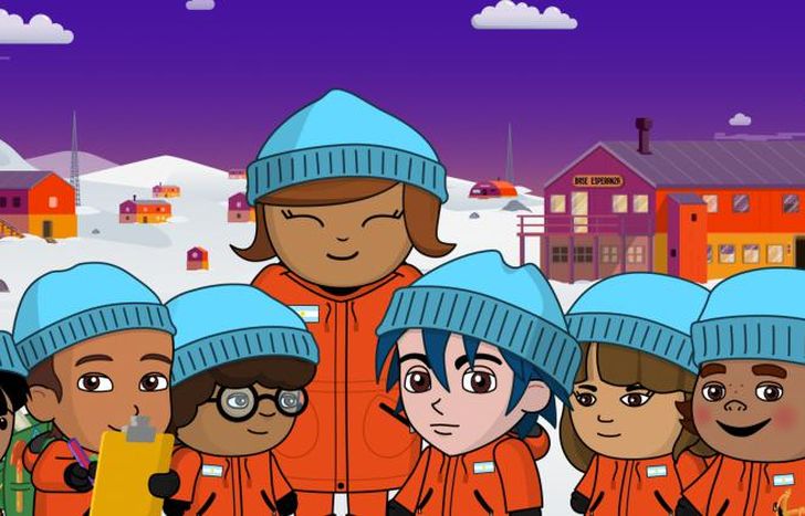 Zamba y sus amigos, en Malvinas.