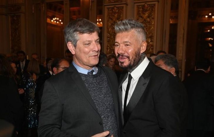 Mario Pergolini y Marcelo Tinelli, juntos.