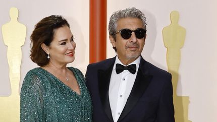 Ricardo Darin, con su esposa Florencia Bas.