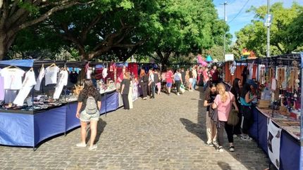 Se vienen tres días seguidos de feria en la Plaza Libertad.