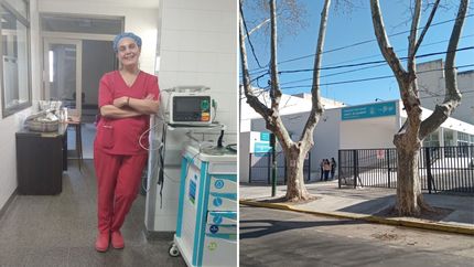 Mariela es la actual jefa del servicio del centro quirúrgico del Hospital Gandulfo. Mariela es la actual jefa del servicio del centro quirúrgico del Hospital Gandulfo.