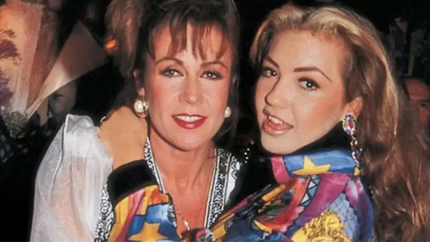 Laura Zapata y su hermana Thalía. Laura Zapata y su hermana Thalía.