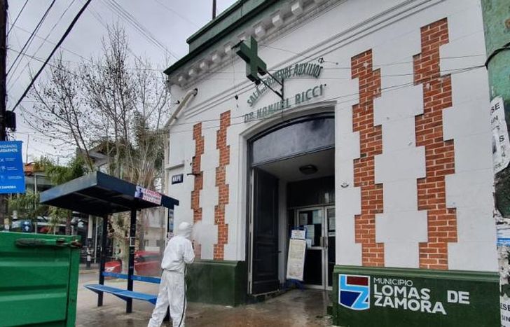 Continúan los operativos de desinfección.