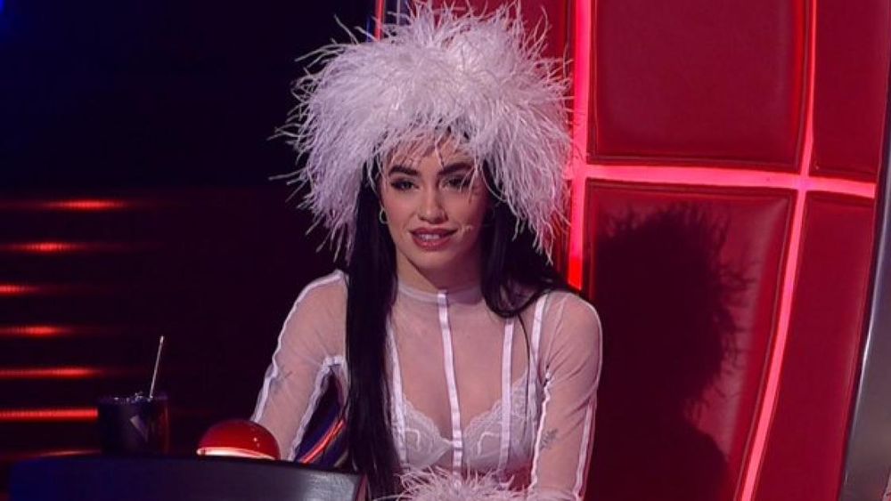 Lali Espósito, muy disconforme.