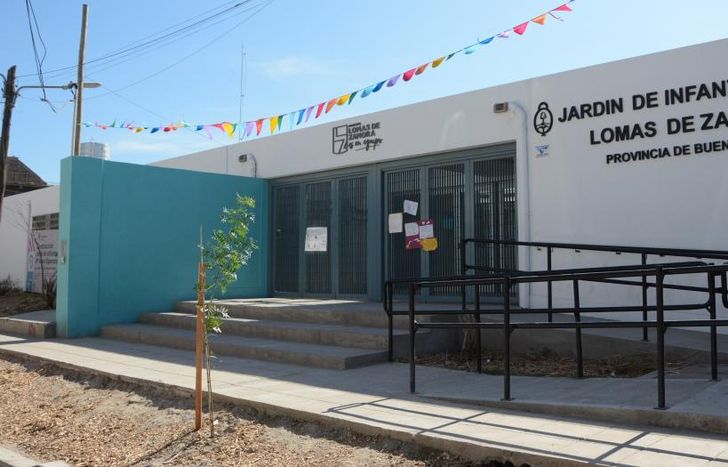Nuevo jardín del Barrio Nueva Esperanza, en Santa Catalina.