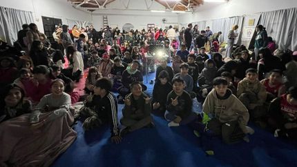 Más de 80 chicos durante la primera función y mañana se repite la jornada.