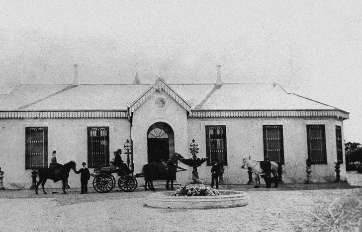 El predio abarcaba varias manzanas.