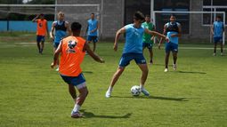 Temperley volvió al trabajo en el Alfredo Beranger.
