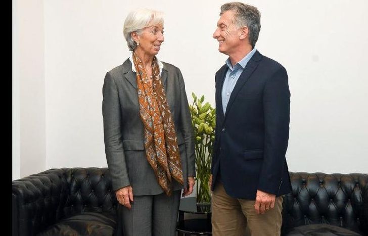 Quiero que el país se enamore de Lagarde, había dicho el mandatario.