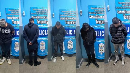 Los detenidos quedaron a disposición de la Justicia.