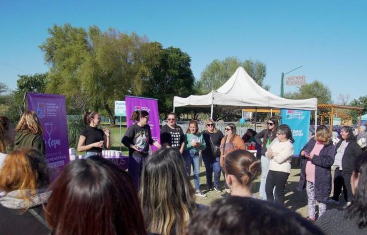 Jornada en el marco del Ni Una Menos en el Parque Finky.