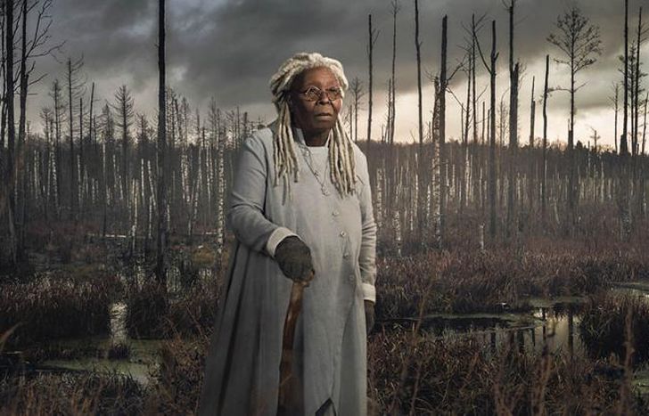 Whoopi Goldberg, en escena.