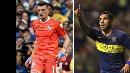 Armani y Tevez son dudas en River y Boca.