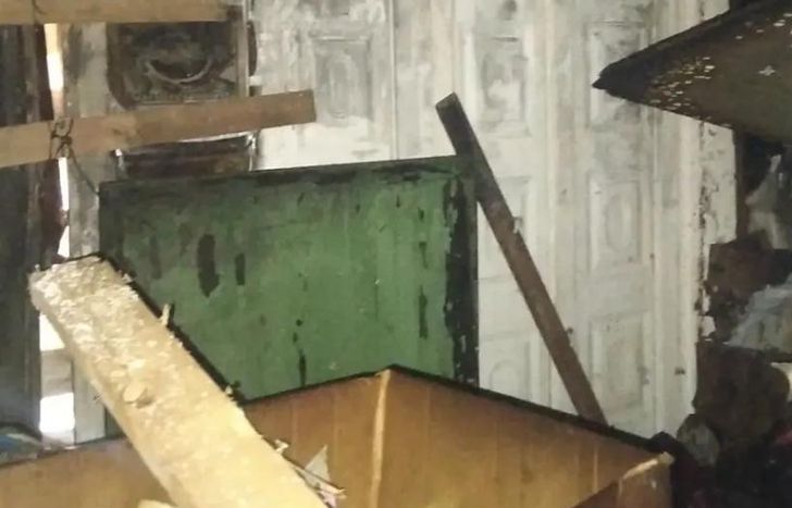 Quedó todo destruido.