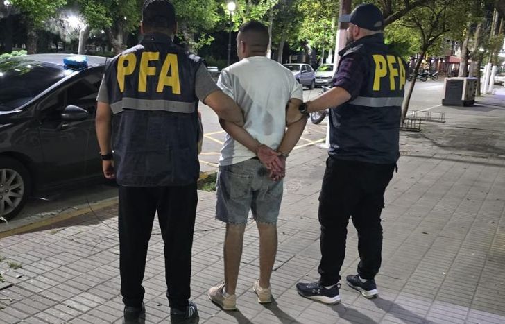 La detención fue realizada por la Policía Federal.