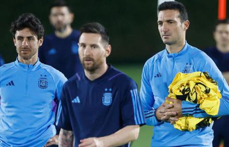 Argentina se prepara para el duelo ante México.