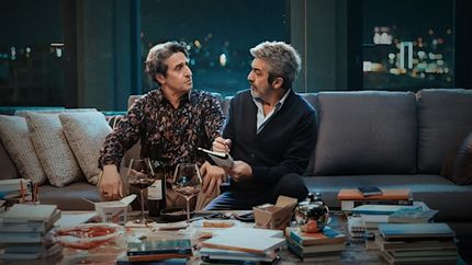 Diego Peretti y Ricardo Darín, en escena.&nbsp;