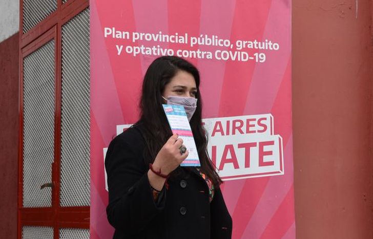 Hoy estamos con 10.500.000 de bonaerenses con una dosis.