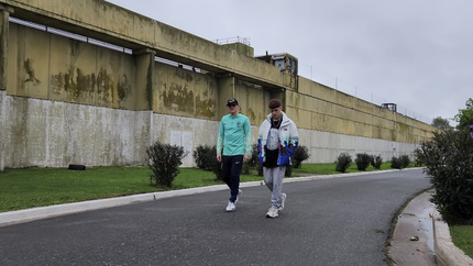 Nahuel y Locura, juntos.