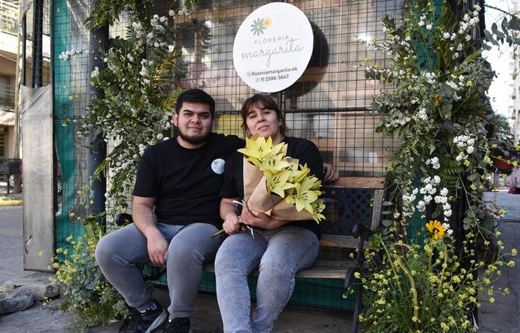 El puesto tuvo una idea innovadora para celebrar el Día de la Primavera.