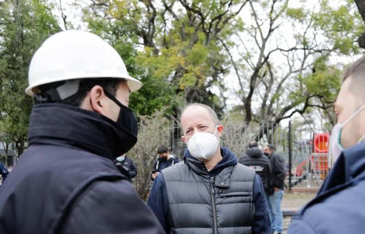 Ayer comenzó la última etapa del plan en Lomas Centro.