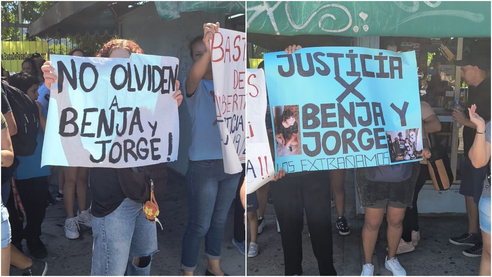 La familia de Villa Fiorito pide justicia por los hermanos Oviedo. La familia de Villa Fiorito pide justicia por los hermanos Oviedo.