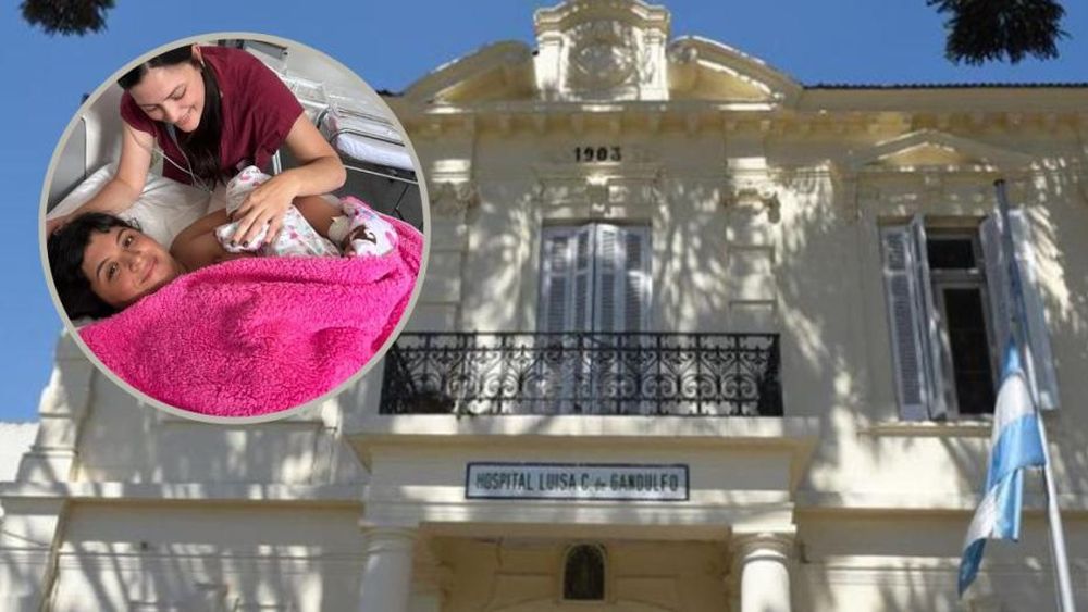 La primera beba del año nació a las 16:35.