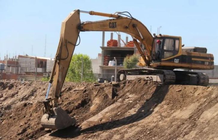 La planta tendrá varias bombas hidráulicas y un canal de descarga.