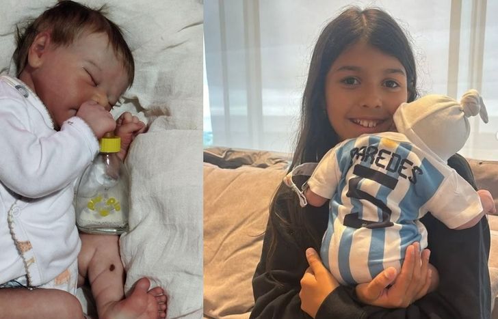 Los bebotes de los hijos de Angel Di María, Leandro Paredes y Wanda Nara se fabrican en Banfield.