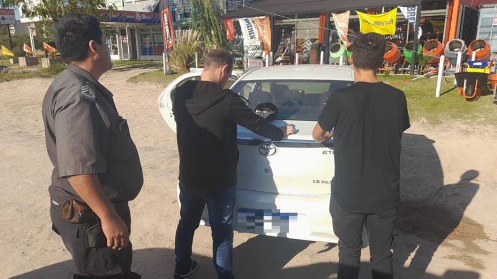 Los detenidos.