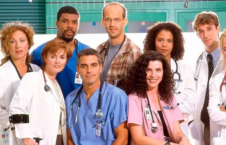 George Clooney en ER.