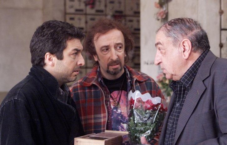 Durante su participación en el film Luna de Avellaneda.