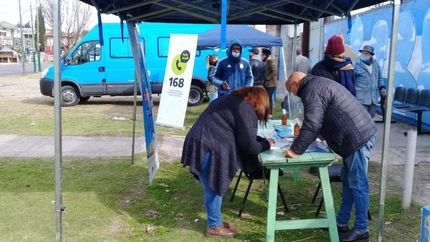 Las personas pudieron hacer diversas consultas y reclamos.