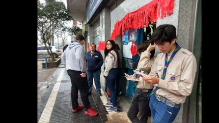 cientos de vecinos participaron de una campana de donacion de sangre