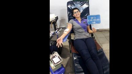 donaron sangre en el modelo de lomas a beneficio del garrahan
