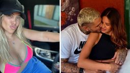 Icardi publicó una foto en el festejo de Magnolia.