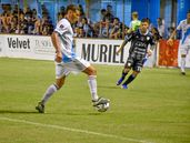 Temperley cae ante Rafaela al término del primer tiempo.