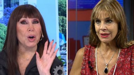 Todo mal entre Moria Casán y Fabiana Cantilo.&nbsp;